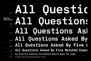 Borneu Mono Regular, a Sans Serif Font by BorneuStd (Thumbnail 7 of 10)