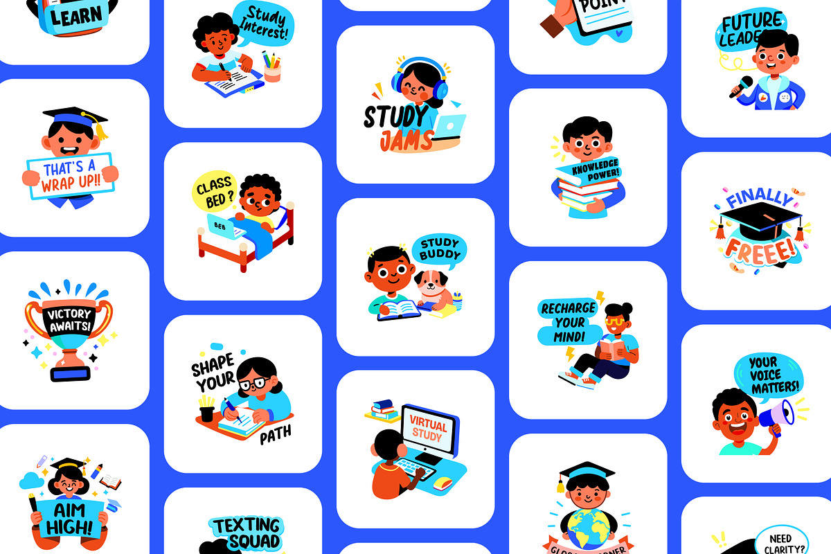 Animated College and University, an Emoji Icon by Prosymbols (Photo 3 of 4)