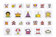 Party and Celebration Icons, a Duotone Icon by Brickclay (Thumbnail 7 of 9)