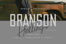 Branson Hellings – Vintage Font Duo