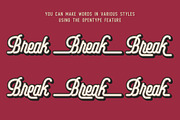 Frenda Monoline Layered Font, a Script Font by Blankids Studio (Thumbnail 5 of 12)