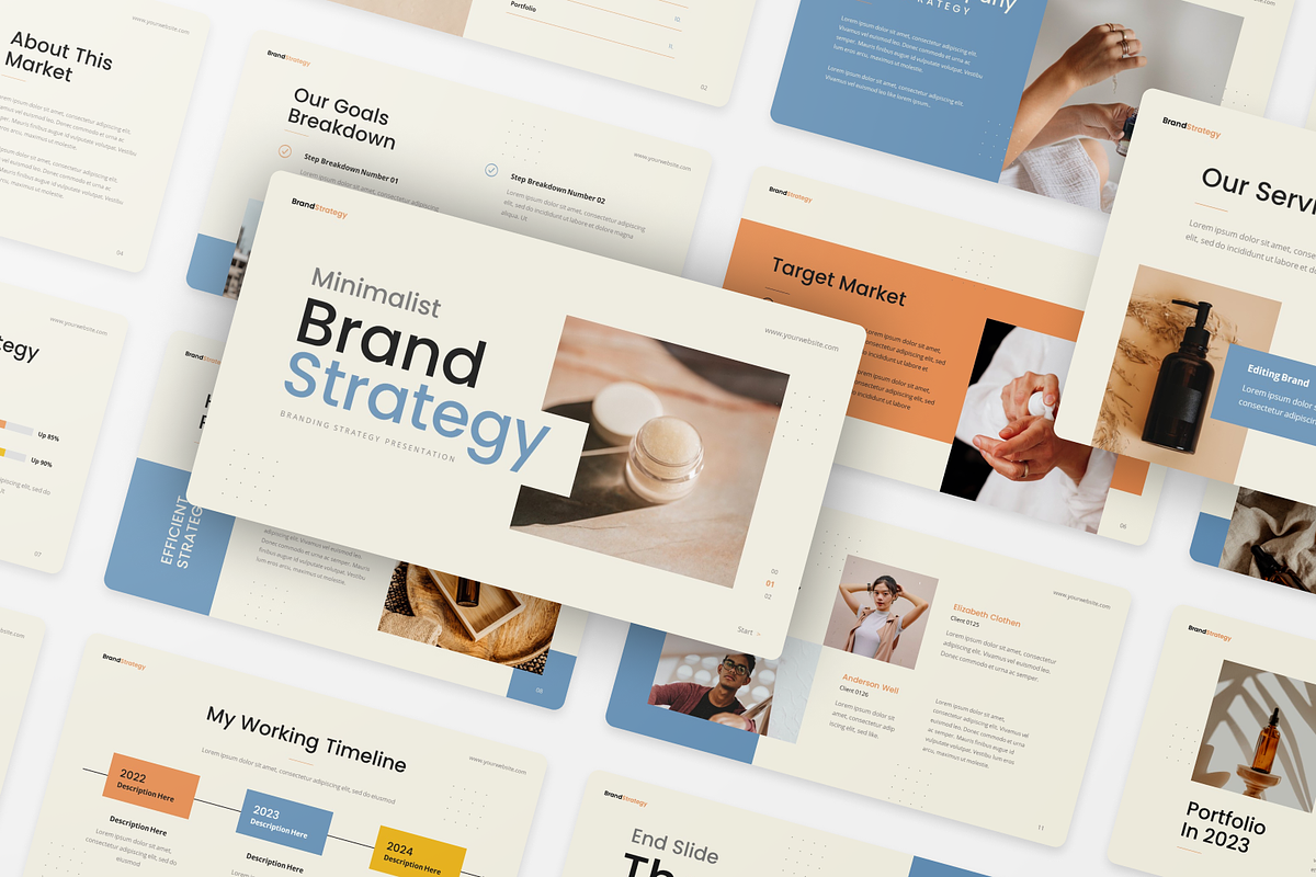 Brand Strategy PowerPoint, a Presentation Template by Annora Studio (Photo 5 of 5)