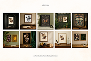 Dark Academia Frame Canva Mockups, a Household Mockup by Matisse Studio (Thumbnail 8 of 10)