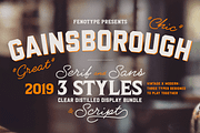 Gainsborough Font Bundle, a Sans Serif Font by Fenotype (Thumbnail 1 of 11)
