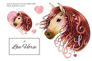 The Love Horse Set, an Illustration by Jen Digital Art (Thumbnail 4 of 10)