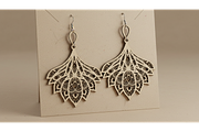 Ornament Dangle Earring Set, a Graphic by hafijul (Thumbnail 2 of 11)