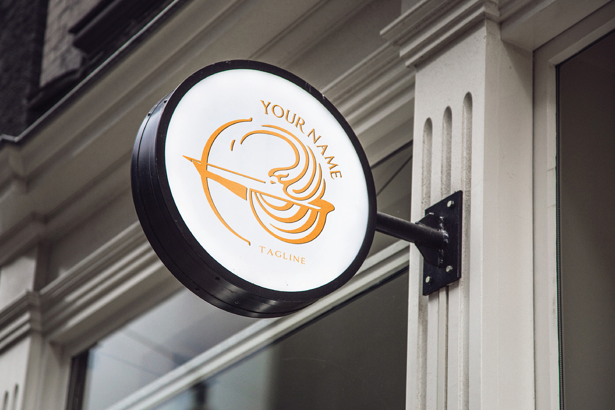 Female greek Archer logotype, a Branding & Logo Template by Alexandra De Angelis (Photo 3 of 8)