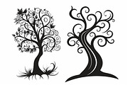 Tree Laser Cut Bundle | Decorative T, a Graphic by BIPLOB EXPERT (Thumbnail 9 of 11)