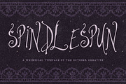 Spindlespun Spindly Display Font, a Handwritten Font by The October Creative (Thumbnail 1 of 8)