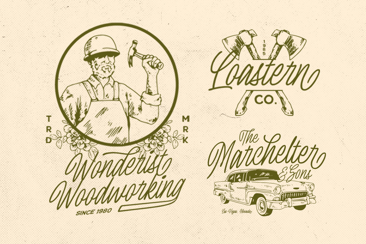 Krostenia - Monoline Script + Bonus, a Script Font by Letterhend Studio (Photo 2 of 9)