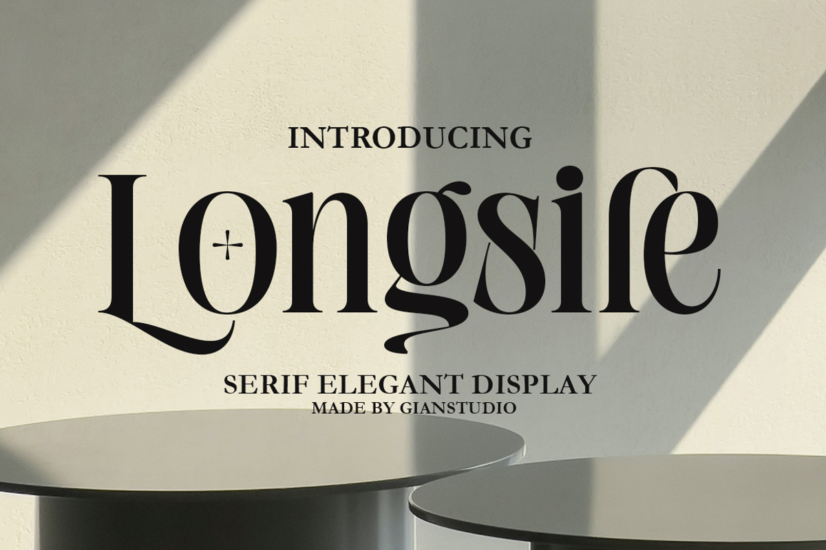Longsile, a Serif Font by studiobasic (Photo 1 of 9)