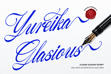 Yureika Glasious Classic Script
