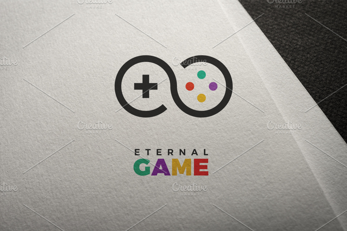 Game logo, a Branding & Logo Template by Magda (Photo 3 of 4)