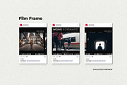 Film Frame Insta Grid (TriplePost), a Social Media Template by Analogi Studio (Thumbnail 11 of 11)