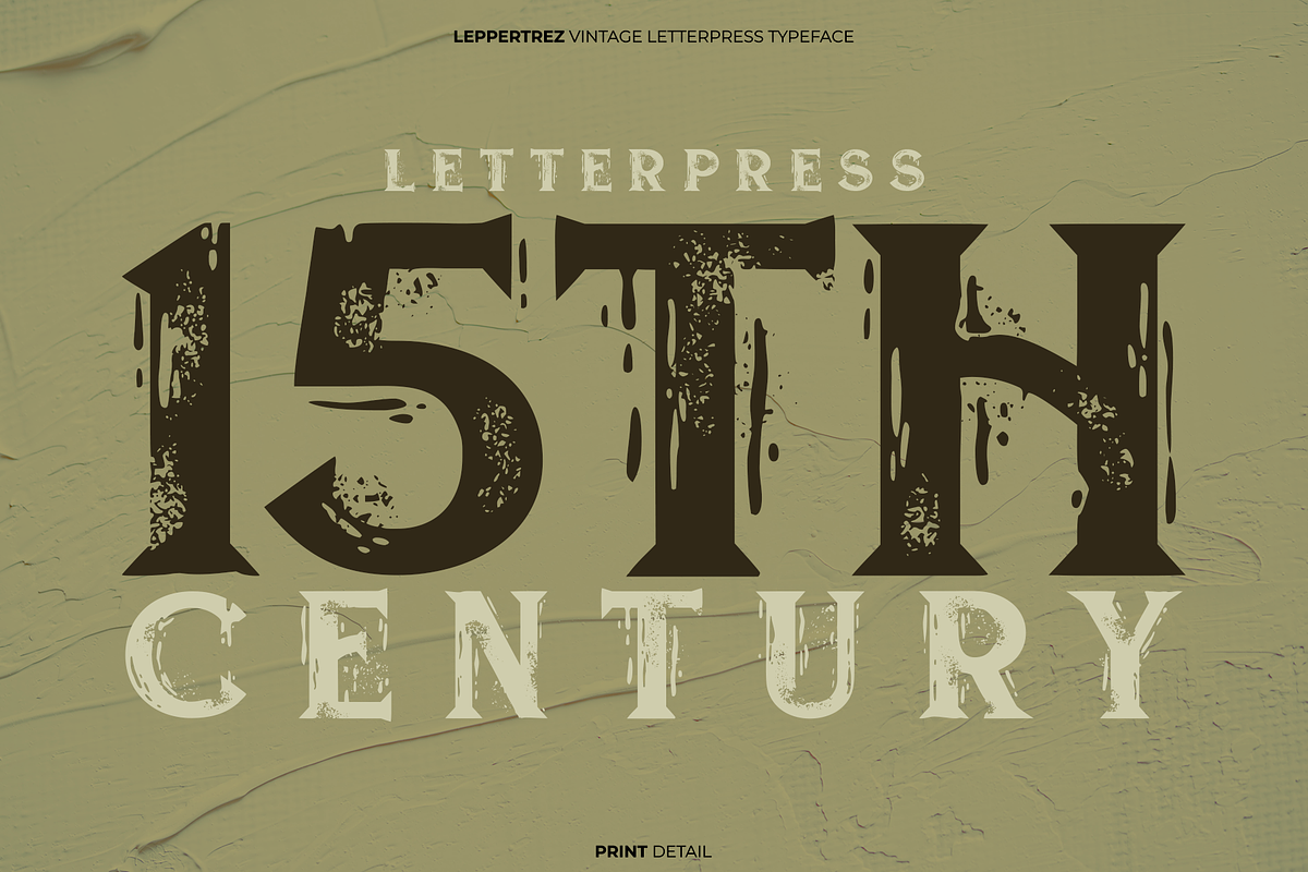 Leppertrez, a Serif Font by ilhamtaro (Photo 5 of 10)
