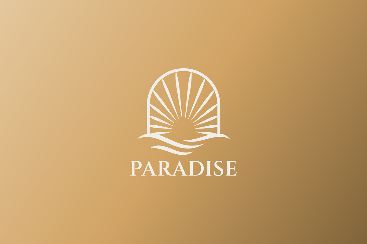Abstract Sun Light Ocean Wave Logo, a Branding & Logo Template by Signatoro (Photo 3 of 3)