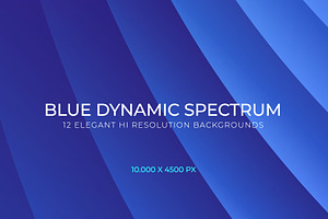 Blue Dynamic Spectrum Backgrounds