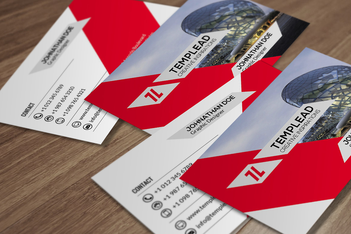 Modern Business Card CM199, a Business Card Template by annozio (Photo 1 of 4)