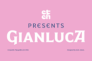 LC Gianluca, a Serif Font by CTCH (Thumbnail 1 of 15)