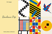 Bauhaus Pop, a Background Graphic by AI Petr Creative Agency (Thumbnail 1 of 7)