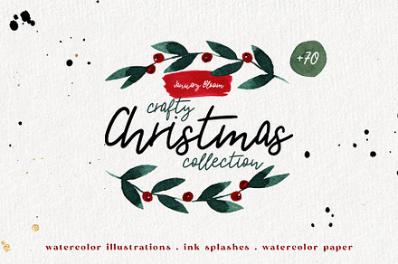 Crafty Christmas, Ink & Paper Set