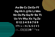 Ultra Space - Sans Serif Font, a Sans Serif Font by aeys_land (Thumbnail 2 of 5)