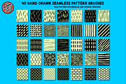 Procreate Linocut Brush Bundle, a Brush Add-On by AlwaysBeColoring (Thumbnail 4 of 11)