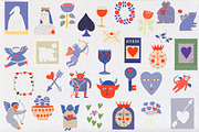 Vintage Valentine Collage Pack, an Object Illustration by Aleks.Flaks (Thumbnail 5 of 18)