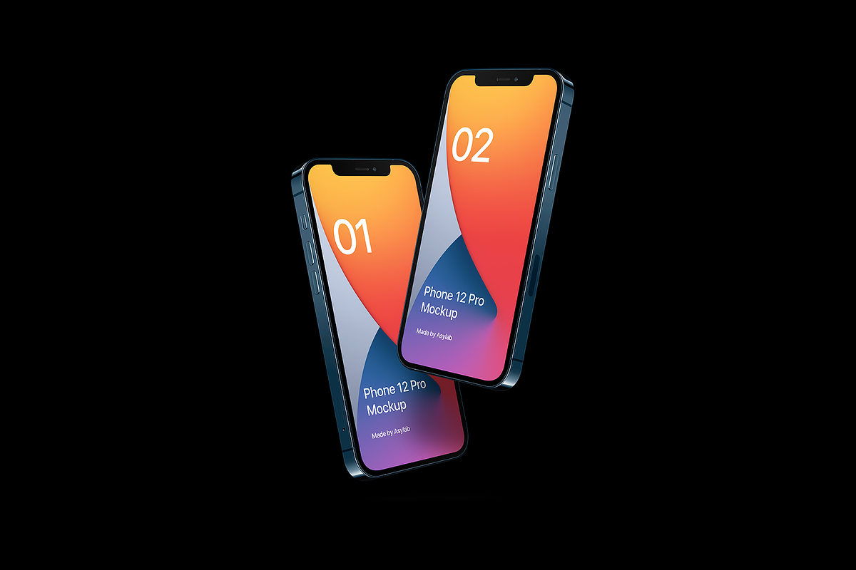 Phone 12 Pro - 20 Mockups Scenes, an iPhone Mockup by Asylab (Photo 34 of 37)