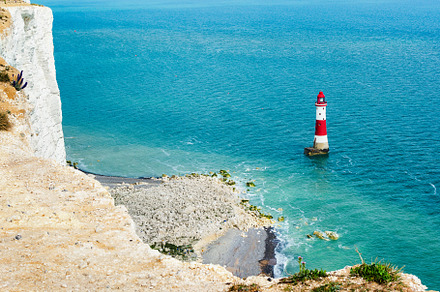 Beachy head lighthouse eastbourne stock photo containing beachy and head