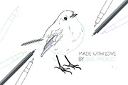 Infinito Technical Pen Brushes, a Brushes & More by Side Project (Thumbnail 4 of 6)