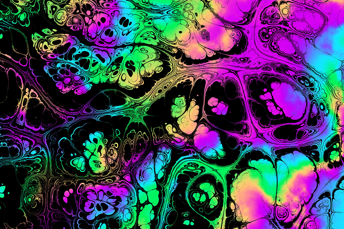 Acid psychedelic textures 50 Pack, a Texture Graphic by tkdesign (Photo 34 of 50)