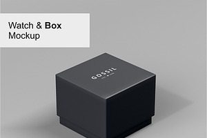 Watch Box Mock-up