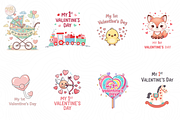 My 1st Valentine’s Day PNG Clipart, an Object Illustration by KennedyStudio (Thumbnail 2 of 5)