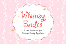 Whimsy Brides - Whimsical Curly Font