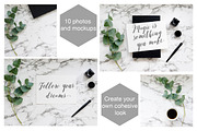 Bundle of 10 styled stock photos, a Product Mockup by Bang Bang Bureau (Thumbnail 3 of 5)