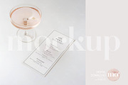 4x9 Wedding Menu Mockup, a Product Mockup by MoMockups (Thumbnail 2 of 5)