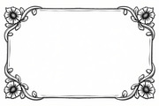 Elegant Floral Border Vector, an Illustration by BIPLOB EXPERT (Thumbnail 5 of 9)