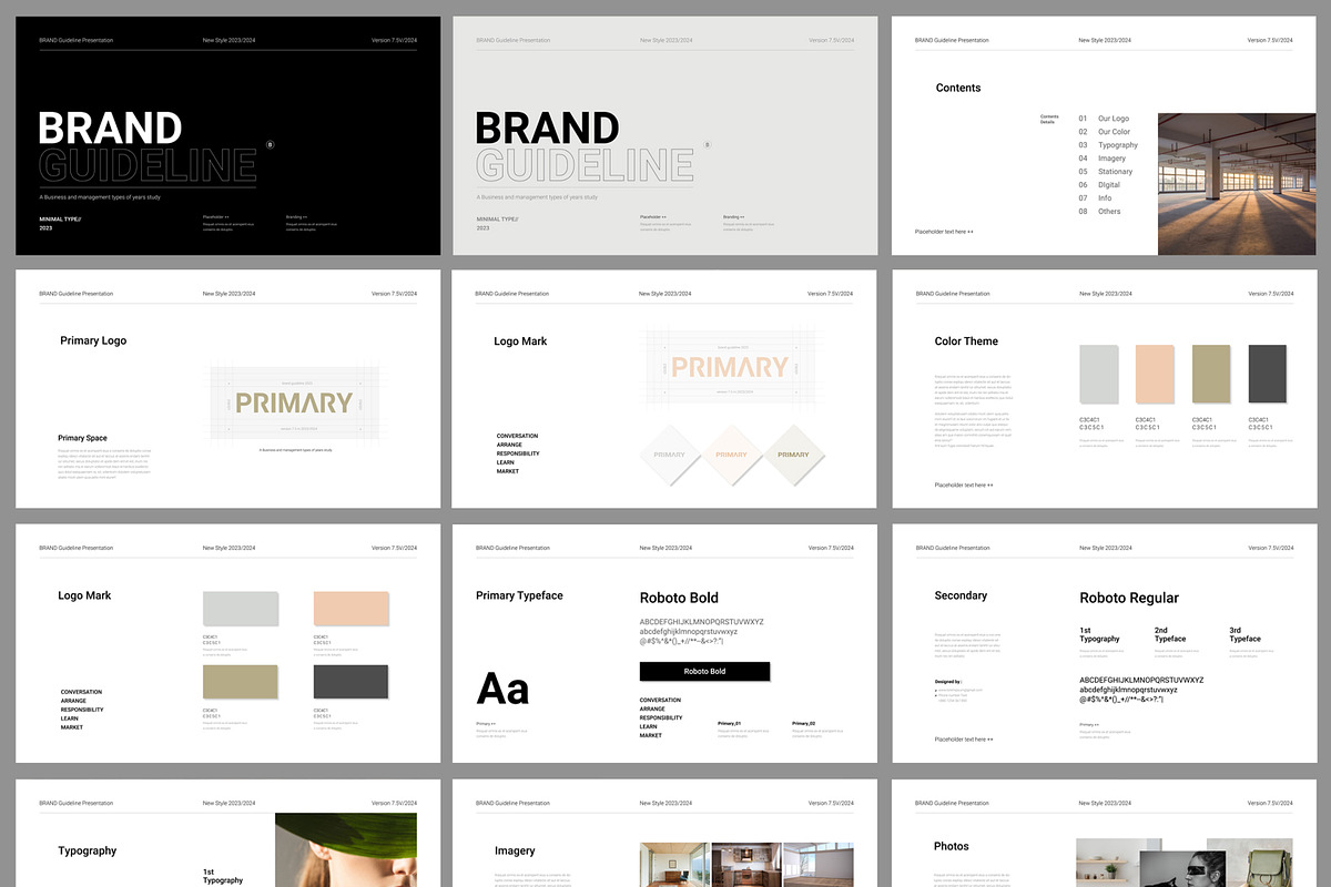 Brand Guideline Presentation preview 2