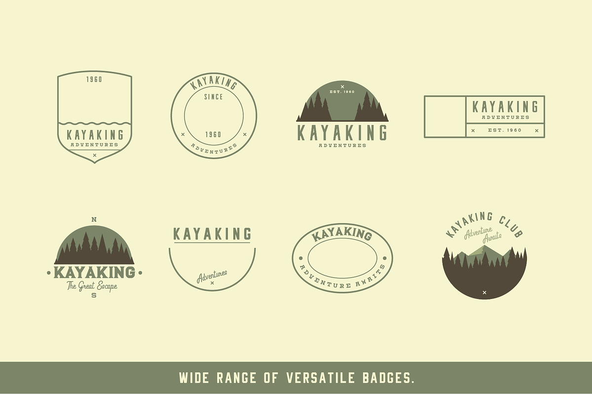Travel Adventure Logo Creator Kit, a Graphic by Wilsonkjc (Photo 5 of 9)
