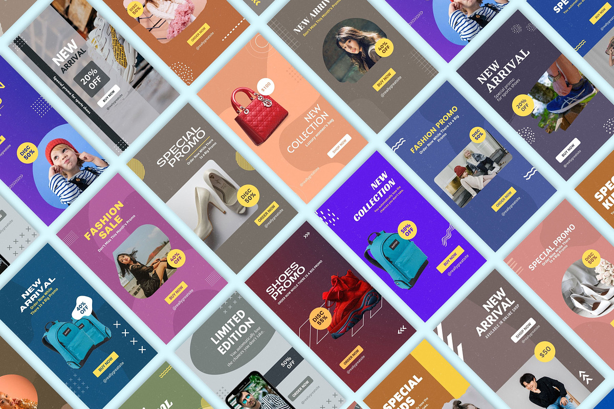 Fashion Sale Content Story Template, a Social Media Template by emcrea (Photo 6 of 9)