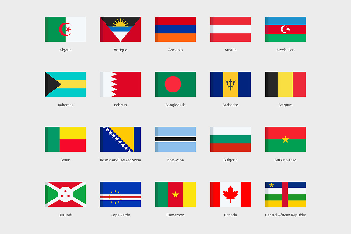 Country flag 140 icon, an Icon by Icongeek26 (Photo 7 of 8)