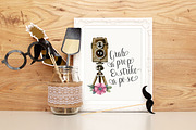 White Frame Mock Up, a Print Template by ConfettiBears (Thumbnail 2 of 2)