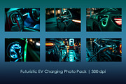 Futuristic EV Charging Photo Pack, a Technology Illustration by StockVerse Creative (Thumbnail 1 of 7)