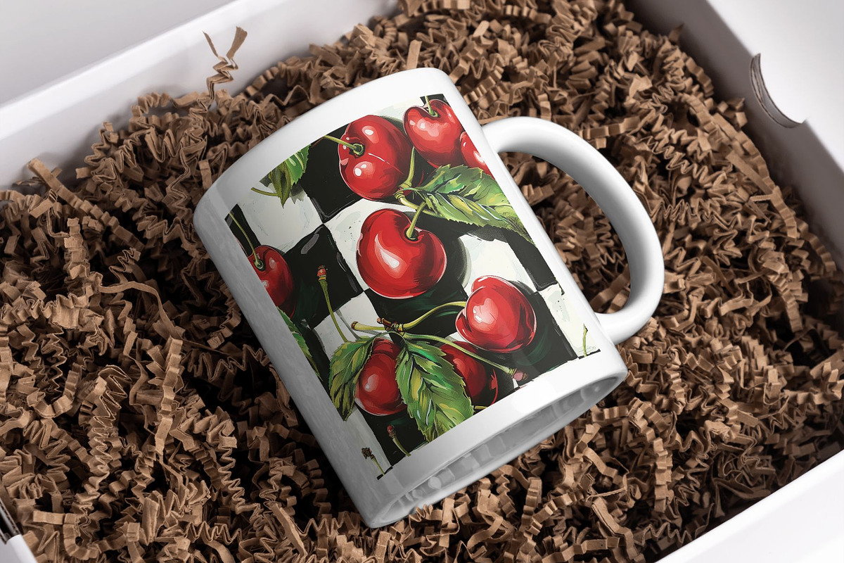 12 Fantastic Cherry Seamless Pattern, a Pattern Graphic by Inknfolly (Photo 5 of 7)
