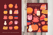 Fall Finds Homemade Pies PNG Clipart, a Food Illustration by Dina Mae (Thumbnail 5 of 12)