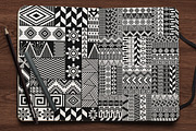 10 Ethnic Seamless Patterns, a Pattern Graphic by Dasha_D (Thumbnail 3 of 6)