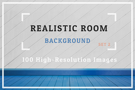 100 Realistic Room Background Set 2