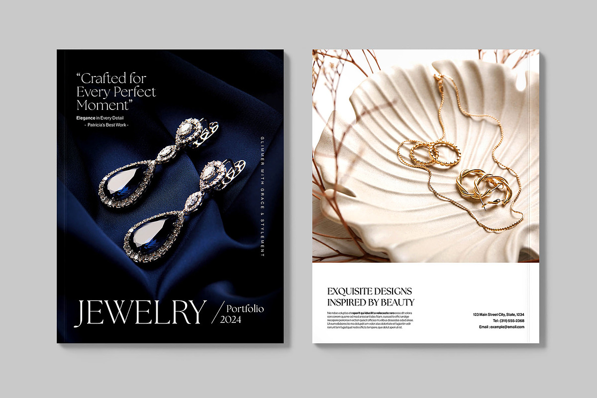 Jewellery Portfolio & Catalog Layout, a Magazine Template by BrandPacks (Photo 5 of 6)