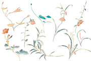 Flower elements in Vintage style, an Object Graphic by marukopum (Thumbnail 3 of 7)